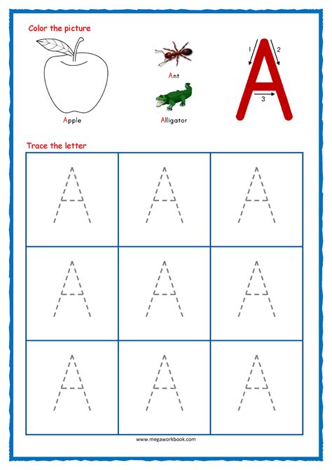 Large Tracing Letters - TracingLettersWorksheets.com