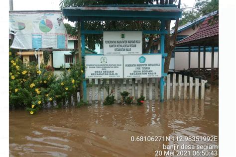 Desa Di Dua Kecamatan Wilayah Kapuas Hulu Dilanda Banjir Antara