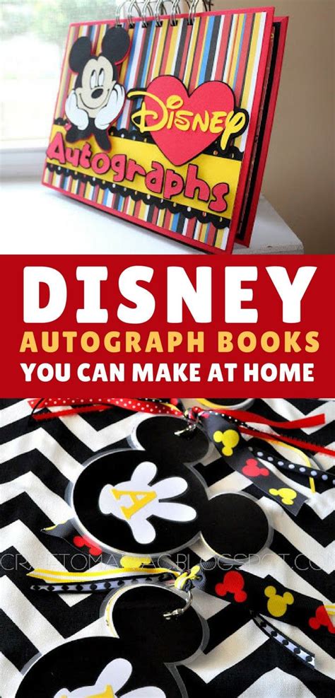 21 Fabulous Disney Autograph Book Ideas for Extra Magic! | Autograph ...