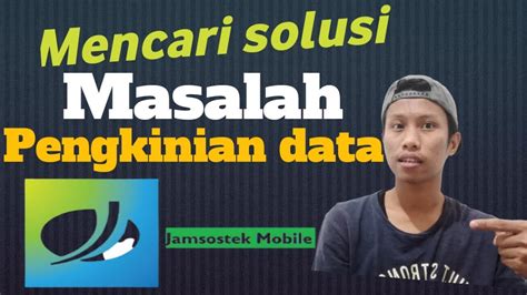 Masalah Pengkinian Data Jmo Masalahjmo Youtube