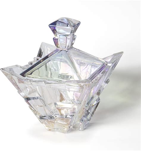 Godinger Crystal Famous Hersheys Kiss Crystal Candy Dish