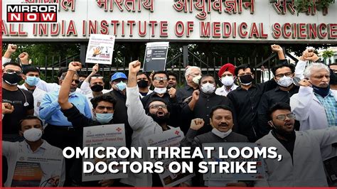 Resident Doctors Strike Continues Over The Delay In Neet Pg 2021