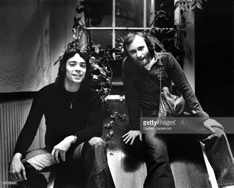 Steve Hackett And Phil Collins From Genesis Posed Together In