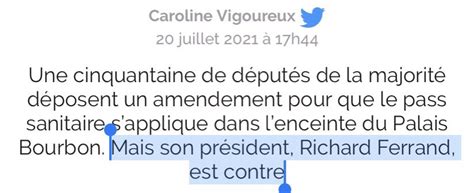 Florian Philippot on Twitter Richard Ferrand a refusé le