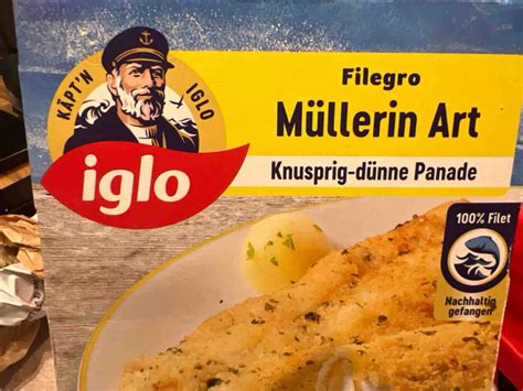 Iglo Filegro Müllerin Art Kalorien Tiefkühlprodukte Fddb