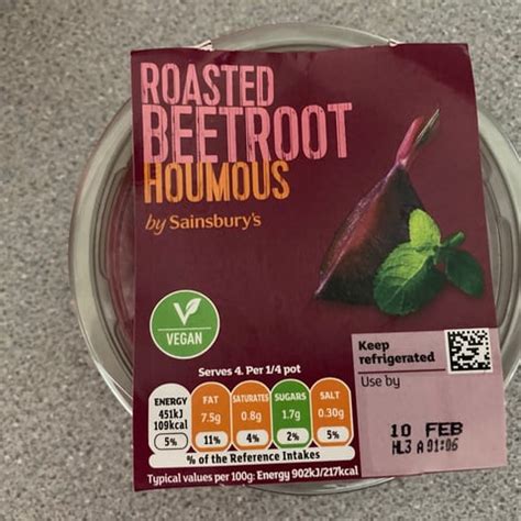 Sainsbury S Roasted Beetroot Houmous Reviews Abillion