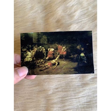 SPOLIARIUM PAINTING VINYL LAMINATED STICKER | Shopee Philippines