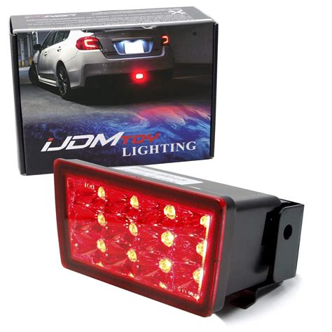 Buy Ijdmtoy Red Lens F Style Full Led Rear Fog Light Kit Compatible