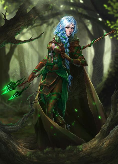 Pin By Evil Cupcake On Gaming Character Art Elf Druid Fantasy