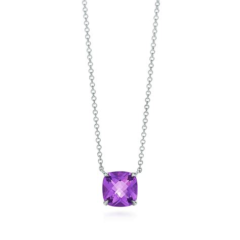 Tiffany Sparklers Amethyst Pendant In Sterling Silver Tiffany And Co