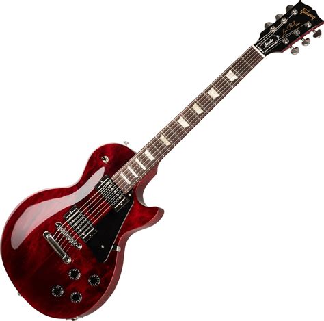 Guitarra eléctrica de cuerpo sólido Gibson Les Paul Studio wine red rojo