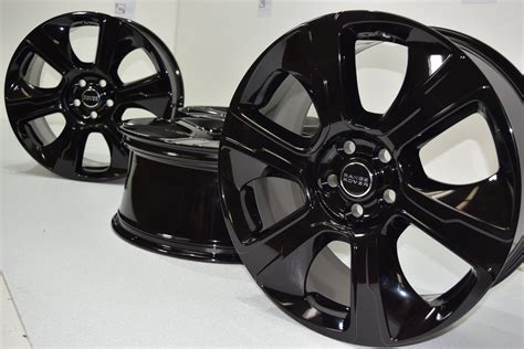 21″ Land Rover Range 2018 2019 2020 2021 black Factory OEM Rims Wheels ...