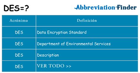 O Que Significa Des - ¿Qué significa DES?