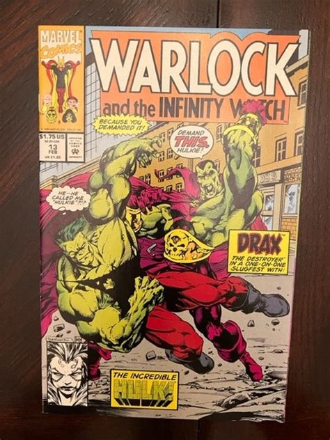 Warlock And The Infinity Watch Direct Edition Nm Comic