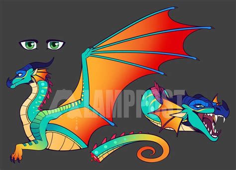 Wings Of Fire Bases By Lamp P0st On Deviantart Рисунки фигур Рисунки