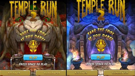 Temple Run 2 Fall Jungle Vs Frozen Shadows Maps Pc Gameplay Youtube