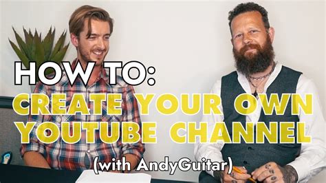 How To Create Your Own YouTube Channel YouTube