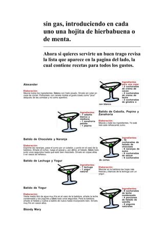 COCKTAILS Y TRAGOS PDF