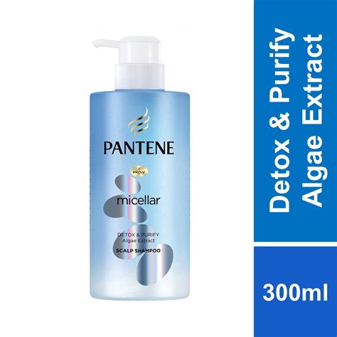 Pantene Pro V Detox Purify Micellar Scalp Shampoo 300ml Shopee Malaysia