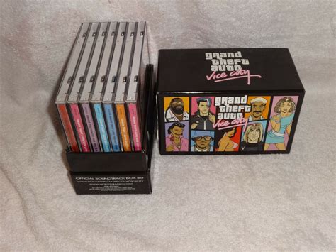 Grand Theft Auto Vice City Disc Box Set Official Soundtrack Cd