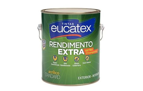 Tinta Acrilica Rendimento Extra L Eucatex Tinta Para Parede