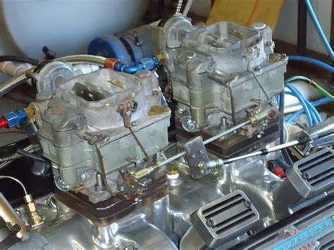 Y Block Ford Dual Quad Testing On Aluminum Heads Part Ii Eaton