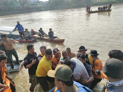 Orang Korban Tenggelam Di Inhu Berhasil Ditemukan Dalam Keadaan