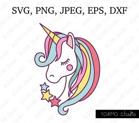 Licorne Svg Licorne Clipart T Te De Licorne Svg Fichiers Svg Cricut