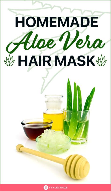 Homemade Aloe Vera Hair Mask