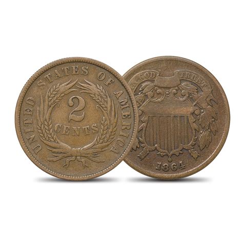 The Civil War Era Two Cent Coin Collection