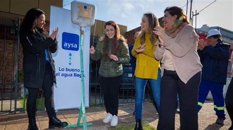 Galmarini Inaugur Una Red Cloacal Que Beneficiar A Vecinos