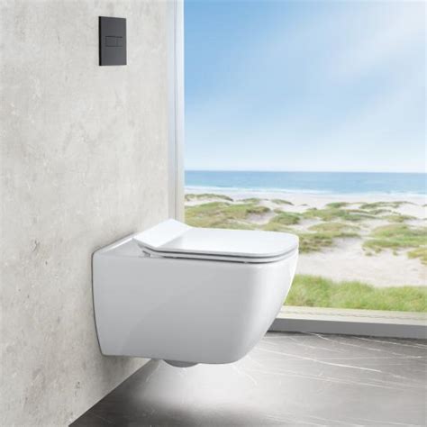 Neoro N Wall Mounted Washdown Toilet Set Rimless With