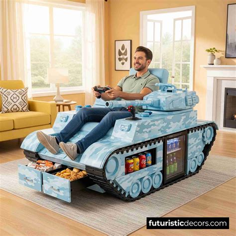 Tank Recliner with Built-in Kitchen: The Ultimate Home Comfort Revolution
