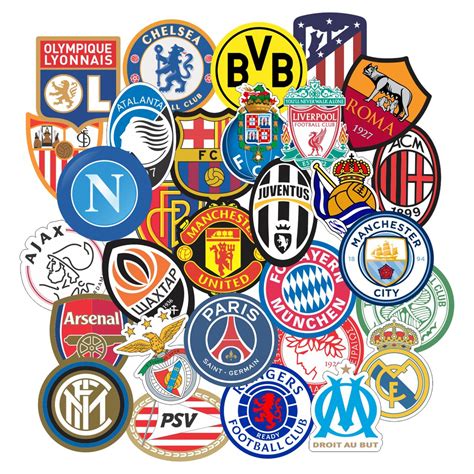 Escudo De Time De Futebol Europeu - Logotipos De Times De Futebol Europeus