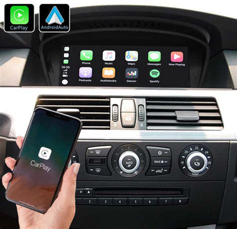 Bmw S Rie E S Rie Carplay Sans Fil Fonctionne Avec Idrive