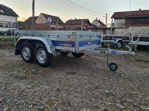 Vesta Trailers Light Da Dvije Osovine Autoprikolica Do Kg