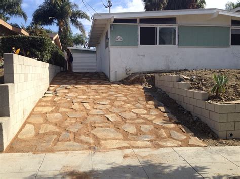 DIY Stone Driveway Project