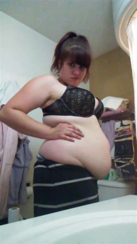 Bbw00 Chuby Girl Playing Fat Thick Belly