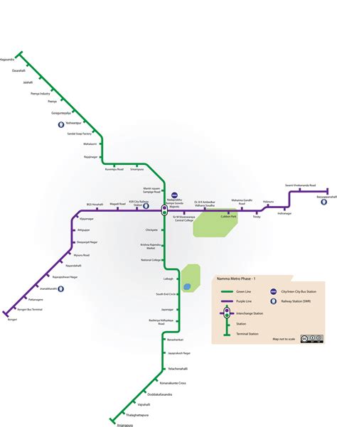 Bangalore Metro Map Route Timings Stations Progress 2022