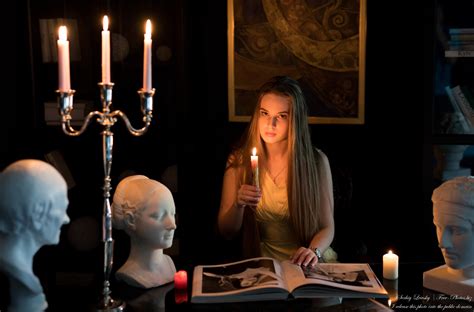 Photo Of Diana A Year Old Girl With Natural Blonde Long Hair Photographed In May By