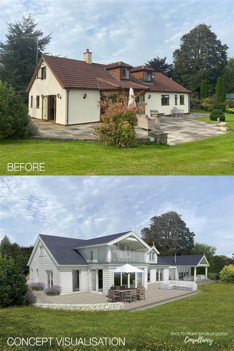 Dated bungalow updated with cladding in this classical redesign in ...