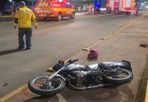 Motociclista Fica Gravemente Ferido Ap S Colis O Entre Ve Culos Viatv