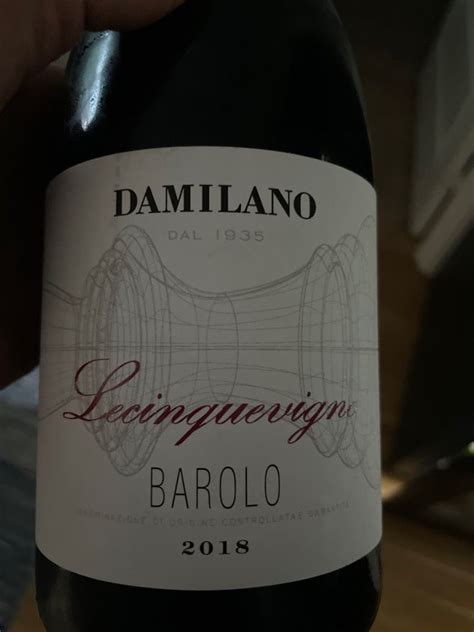 2017 Damilano Barolo Lecinquevigne Italy Piedmont Langhe Barolo