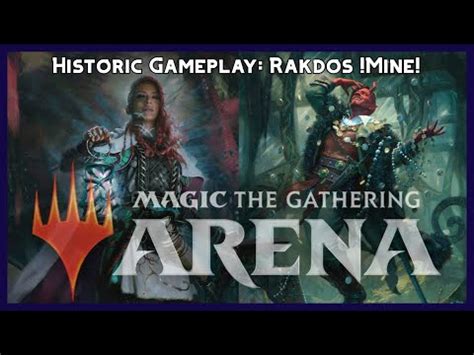 MTG Arena 5 Historic Rakdos Tergrid Tibalt Mine YouTube