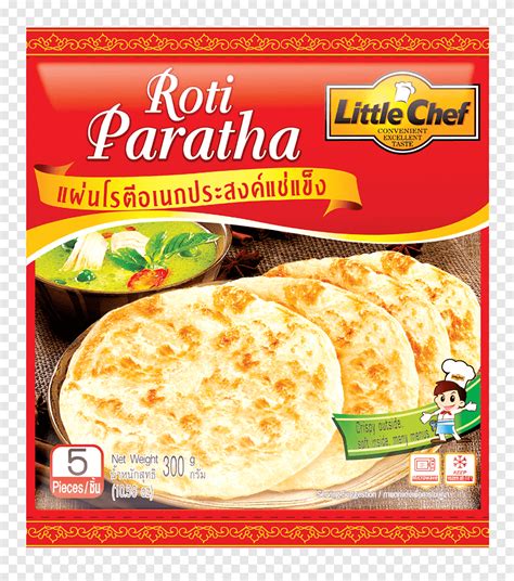 Paratha Roti Canai Kulcha Cocina Vegetariana Desayuno Comida