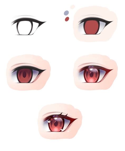 12 Anime Eyes Tutorial Images, Stock Photos, 3D objects, & Vectors | Shutterstock