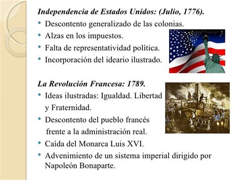 Independencia Causas Y Periodos