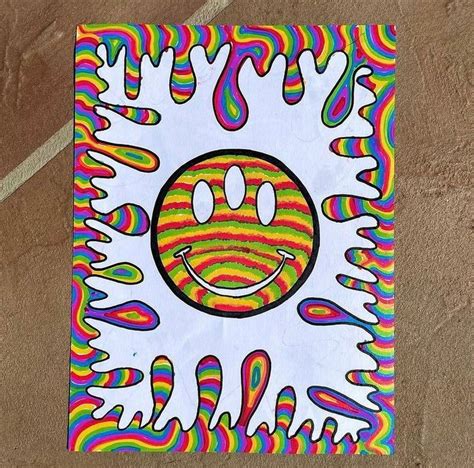 Easy Trippy Designs To Draw