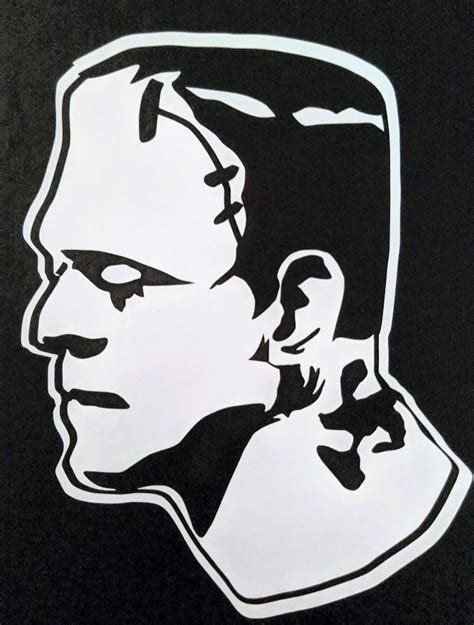 Frankensteins Monster Decalsticker Etsy Frankensteins Monster