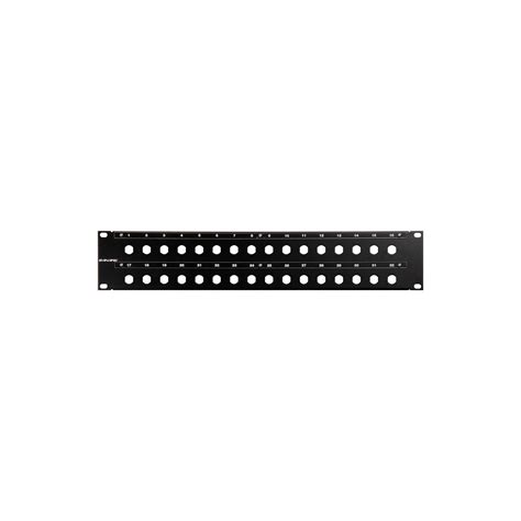 Canare 322u Dd 32 Point Unloaded Double D Patch Panel